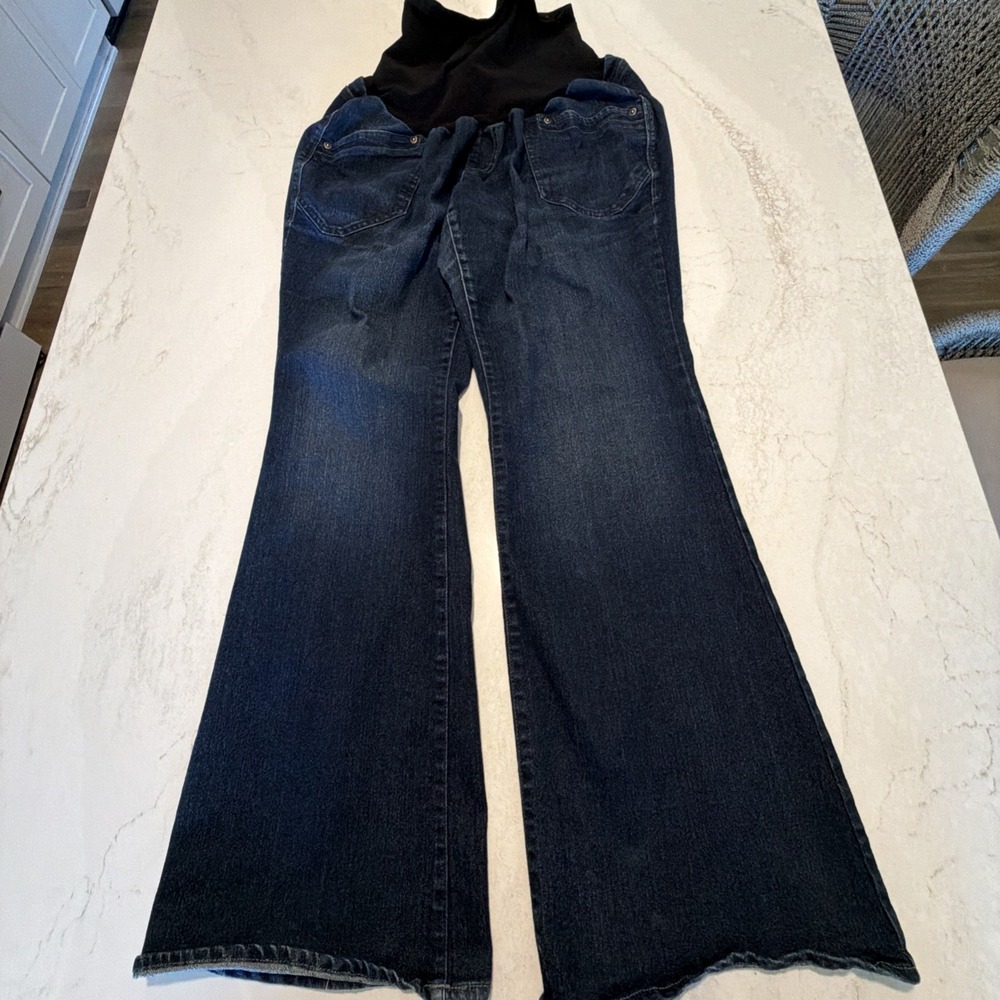 Oh Baby By Motherhood Maternity Women's Size XL Blue Denim Stretch Jeans